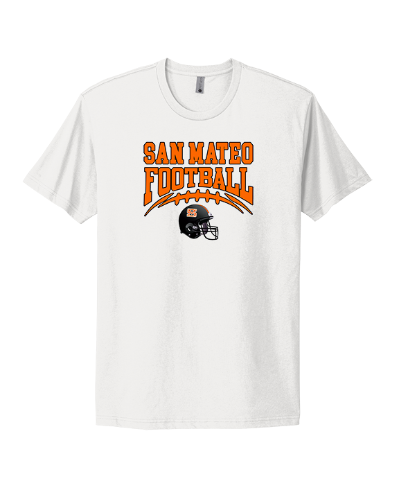 San Mateo HS Football Football - Mens Select Cotton T-Shirt