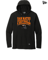 San Mateo HS Football Football - New Era Tri-Blend Hoodie