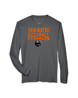 San Mateo HS Football Football - Performance Longsleeve