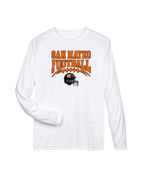 San Mateo HS Football Football - Performance Longsleeve