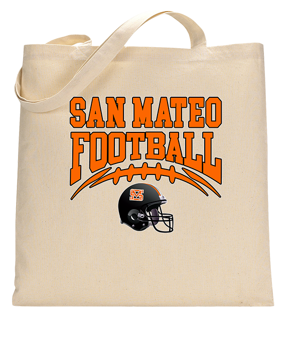 San Mateo HS Football Football - Tote