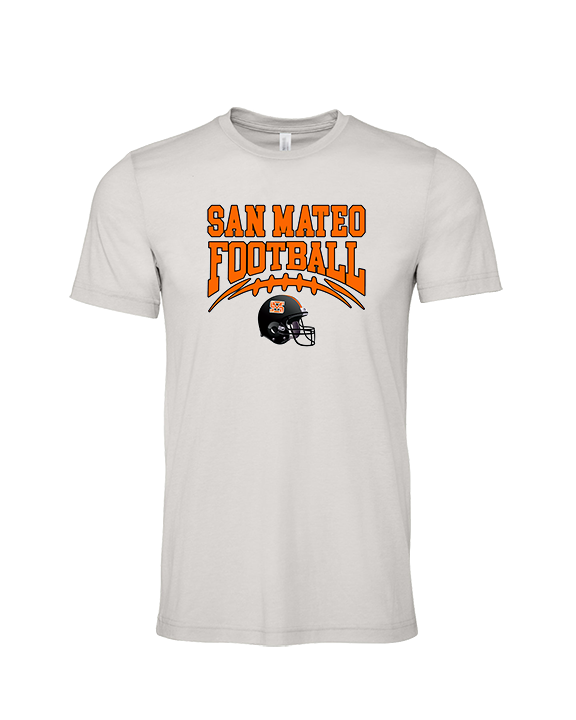 San Mateo HS Football Football - Tri-Blend Shirt