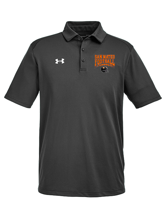 San Mateo HS Football Football - Under Armour Mens Tech Polo