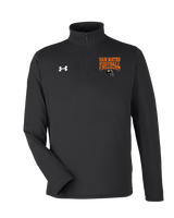 San Mateo HS Football Football - Under Armour Mens Tech Quarter Zip