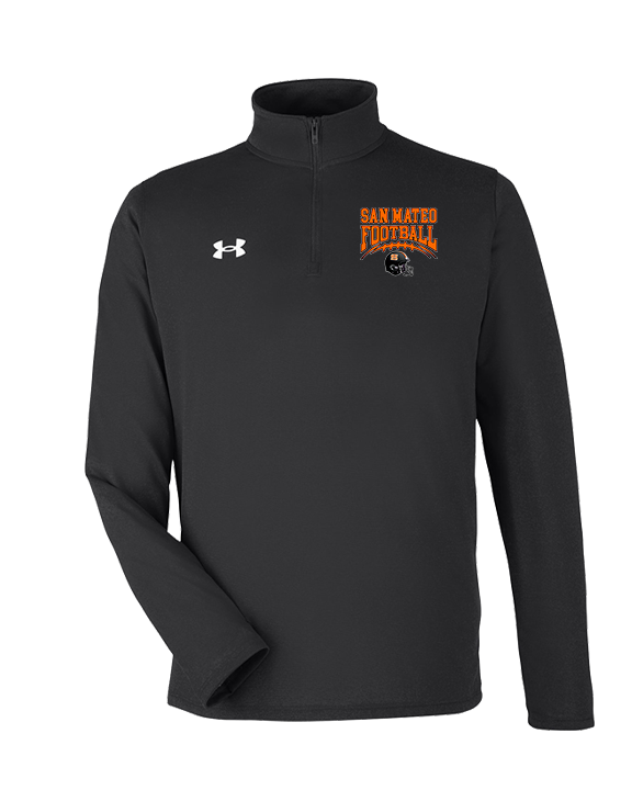 San Mateo HS Football Football - Under Armour Mens Tech Quarter Zip