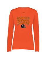 San Mateo HS Football Football - Womens Performance Longsleeve