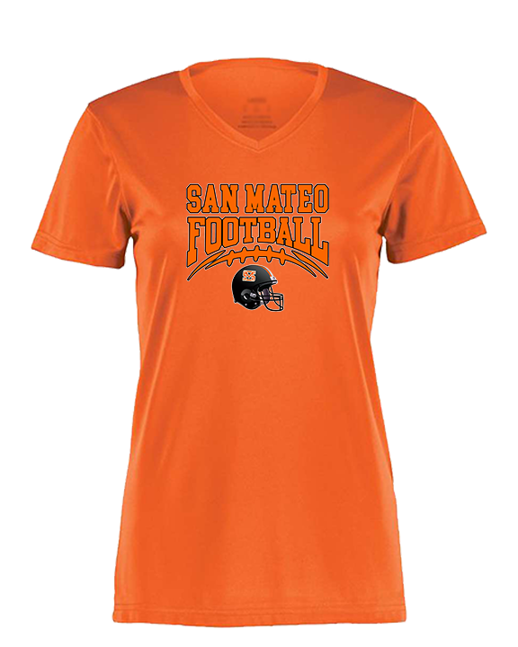 San Mateo HS Football Football - Womens Performance Shirt