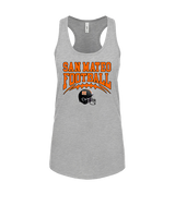 San Mateo HS Football Football - Womens Tank Top