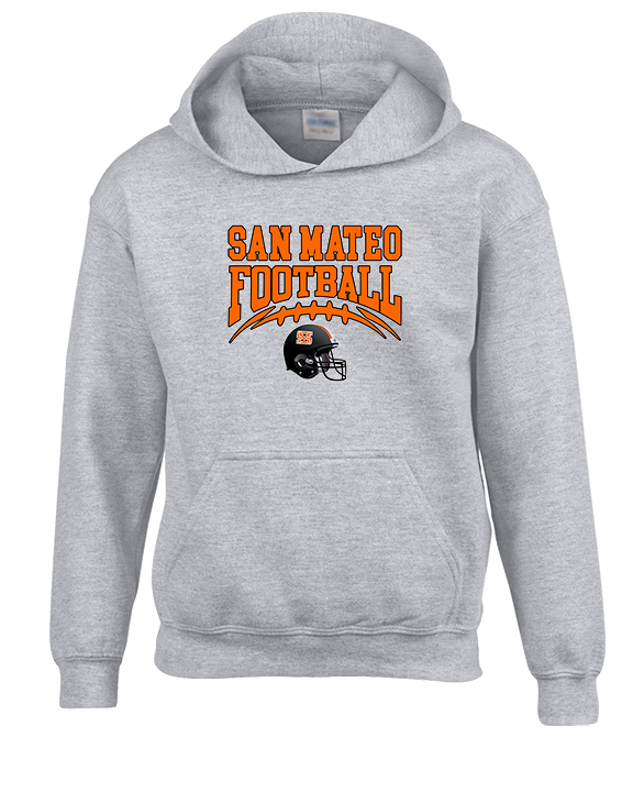 San Mateo HS Football Football - Youth Hoodie