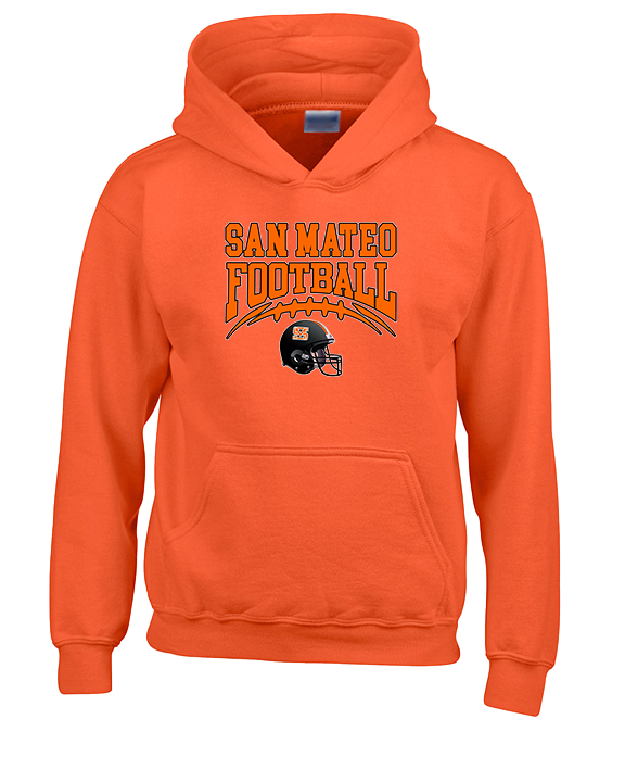 San Mateo HS Football Football - Youth Hoodie