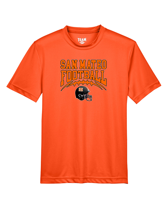 San Mateo HS Football Football - Youth Performance Shirt