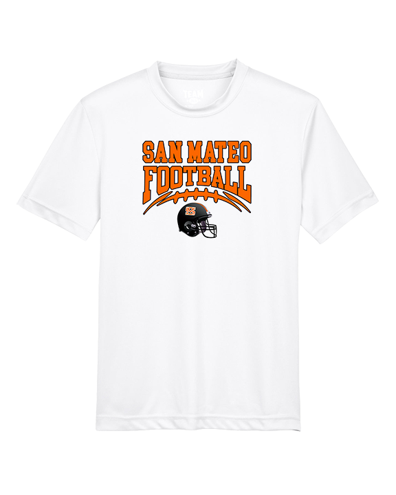 San Mateo HS Football Football - Youth Performance Shirt