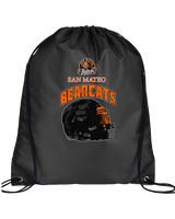 San Mateo HS Football Helmet - Drawstring Bag