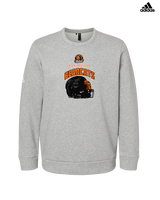 San Mateo HS Football Helmet - Mens Adidas Crewneck