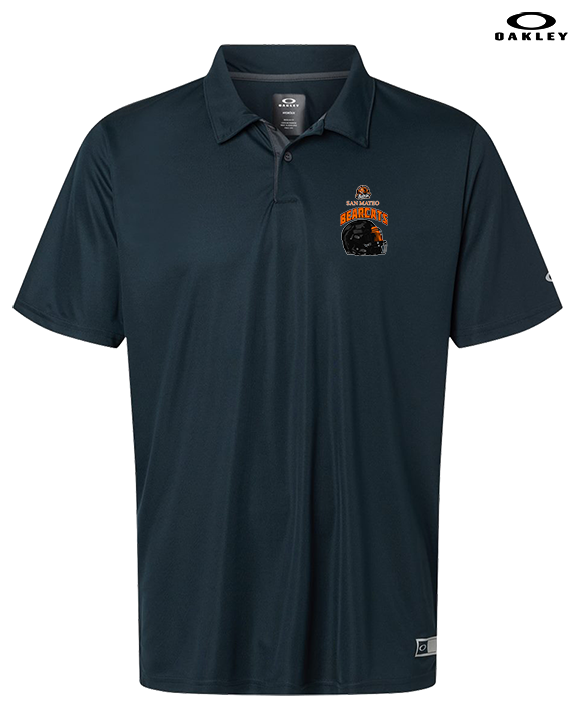 San Mateo HS Football Helmet - Mens Oakley Polo