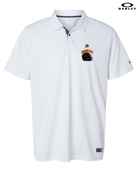 San Mateo HS Football Helmet - Mens Oakley Polo