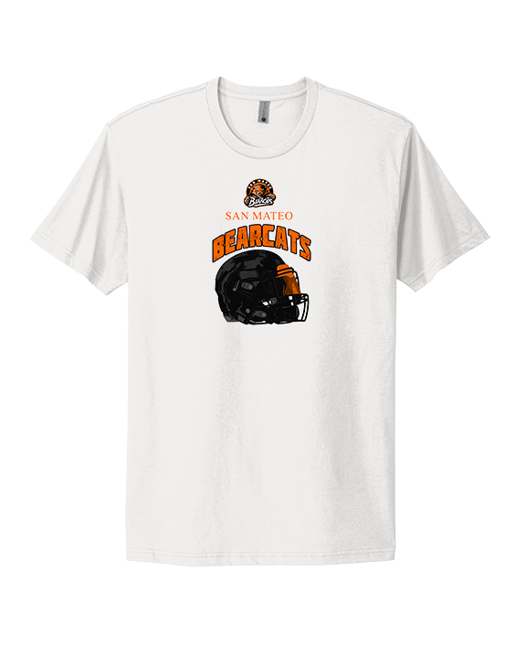 San Mateo HS Football Helmet - Mens Select Cotton T-Shirt