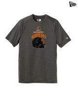 San Mateo HS Football Helmet - New Era Performance Shirt