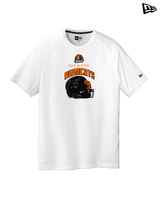 San Mateo HS Football Helmet - New Era Performance Shirt