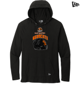 San Mateo HS Football Helmet - New Era Tri-Blend Hoodie