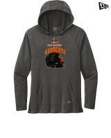San Mateo HS Football Helmet - New Era Tri-Blend Hoodie
