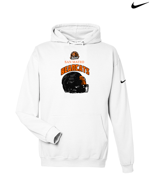 San Mateo HS Football Helmet - Nike Club Fleece Hoodie