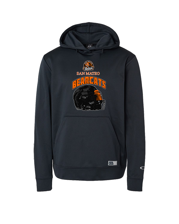 San Mateo HS Football Helmet - Oakley Performance Hoodie