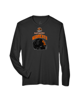 San Mateo HS Football Helmet - Performance Longsleeve