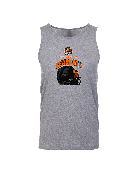 San Mateo HS Football Helmet - Tank Top