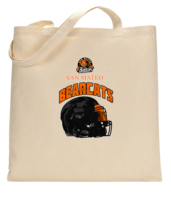 San Mateo HS Football Helmet - Tote