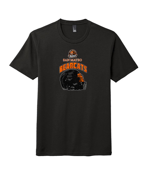 San Mateo HS Football Helmet - Tri-Blend Shirt
