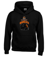 San Mateo HS Football Helmet - Unisex Hoodie