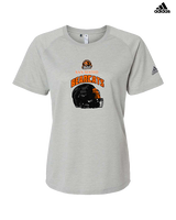 San Mateo HS Football Helmet - Womens Adidas Performance Shirt