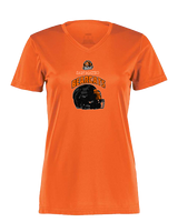 San Mateo HS Football Helmet - Womens Performance Shirt
