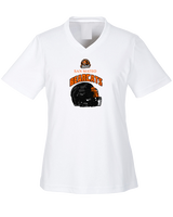 San Mateo HS Football Helmet - Womens Performance Shirt