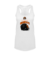 San Mateo HS Football Helmet - Womens Tank Top
