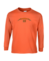San Mateo HS Football Laces - Cotton Longsleeve