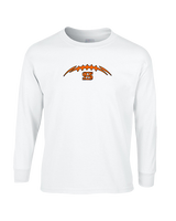 San Mateo HS Football Laces - Cotton Longsleeve