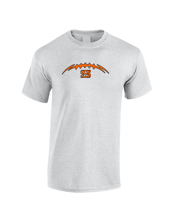 San Mateo HS Football Laces - Cotton T-Shirt