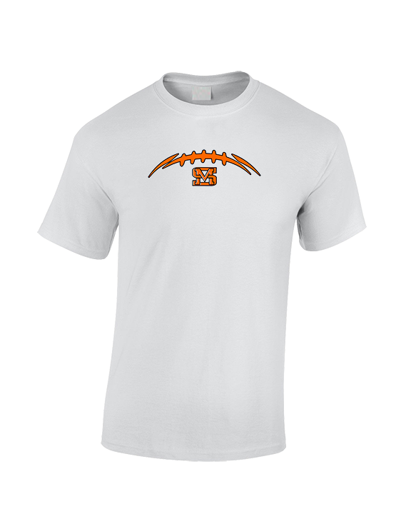San Mateo HS Football Laces - Cotton T-Shirt