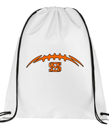 San Mateo HS Football Laces - Drawstring Bag