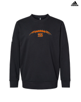 San Mateo HS Football Laces - Mens Adidas Crewneck