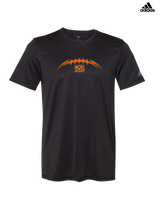 San Mateo HS Football Laces - Mens Adidas Performance Shirt