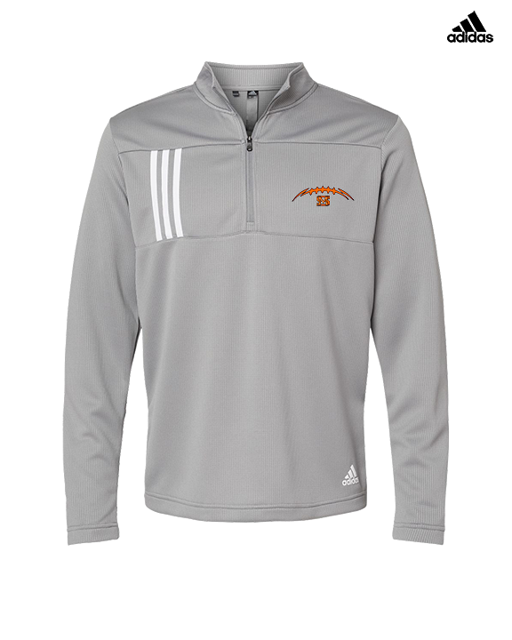 San Mateo HS Football Laces - Mens Adidas Quarter Zip