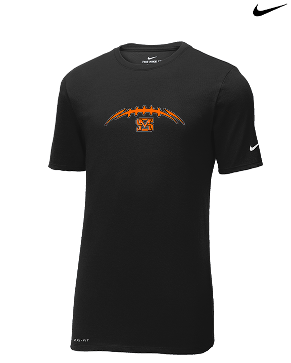 San Mateo HS Football Laces - Mens Nike Cotton Poly Tee