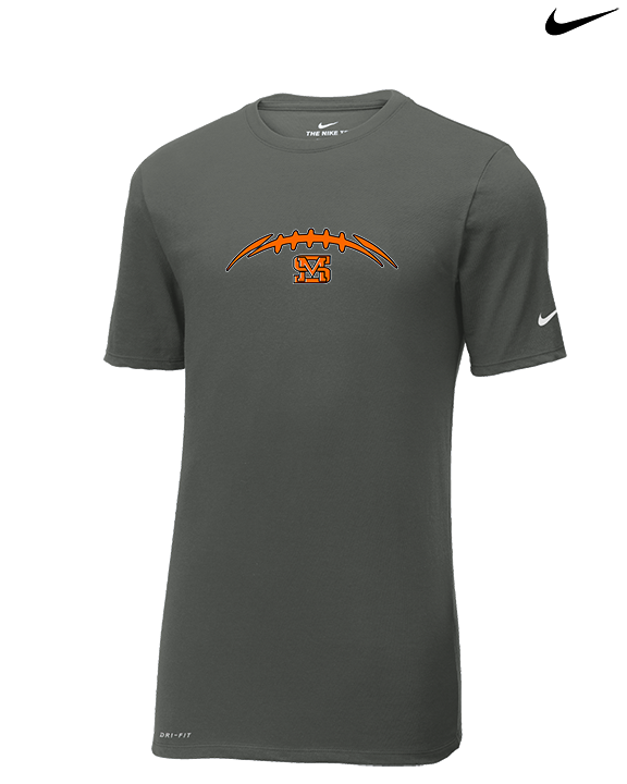 San Mateo HS Football Laces - Mens Nike Cotton Poly Tee