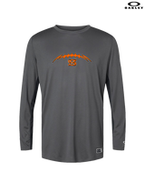 San Mateo HS Football Laces - Mens Oakley Longsleeve