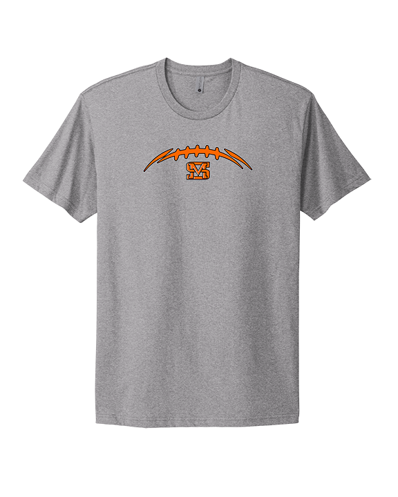 San Mateo HS Football Laces - Mens Select Cotton T-Shirt