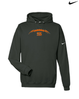 San Mateo HS Football Laces - Nike Club Fleece Hoodie