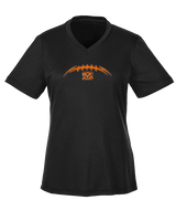 San Mateo HS Football Laces - Womens Performance Shirt